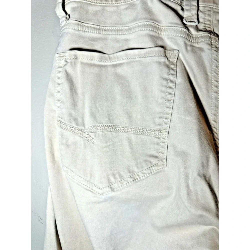 Mavi Jeans Pants Mens 38x32 Beige Chino Zach Straight Leg Stretch Casual Work